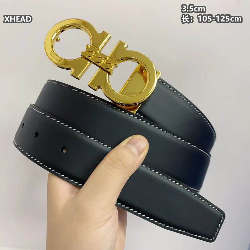 Ferragamo belt 35mmX105-125cm 8L121